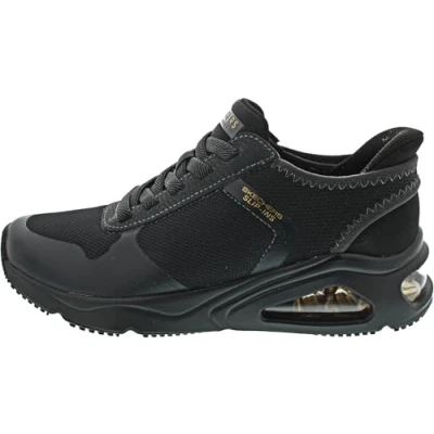 Imagen de Skechers Tres Air Uno, Zapatillas Mujer, Black, 39.5 EU