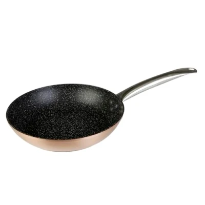 Imagen de WECOOK! Professional Sartén Aluminio Forjado 22 cm, Inducción, Antiadherente Ecológico sin PFOA, 2,8 mm Espesor, Mango Acero Inox., Color Cobre, Apta Todas las Cocinas, Vitrocerámica, Gas, Horno
