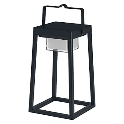 Imagen de LEDVANCE SMART+ Outdoor Bluetooth Solar Tischleuchte, mit Weißlicht (3000K) + Farblicht, stromunabhängig, bis 6,5 Stunden Brenndauer bei 100% Licht, wiederaufladbar, Schutzklasse IP44, schwarz