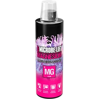 Imagen de Microbe Lift magnesio 473 ml Suplemento de Alta pureza para corales en acuarios Marinos, favorece el Crecimiento Sano y la Estabilidad del ecosistema.