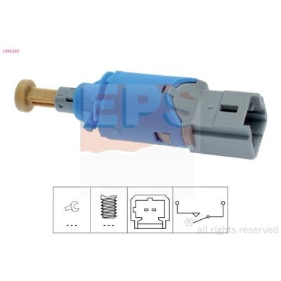 Imagen de EPS 1.810.224 Conmutador, accionamiento embrague (control veloc.) Made in Italy OE Equivalent RENAULT: CLIO 3, MEGANE 2, ESPACE 4, DACIA: Duster SUV