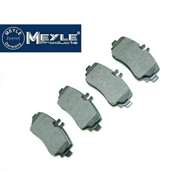 Imagen de MEYLE 025 230 7016 Juego de pastillas freno ORIGINAL Quality Eje delantero preparado para indicador desgaste Chapa antichirridos
