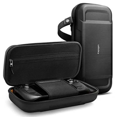 Imagen de Spigen Funda Rugged Armor Pro Compatible con Steam Deck LCD (2022) / OLED (2023) Negro