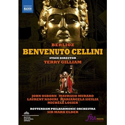 Imagen de Berlioz:Benvenuto Cellini [John Osborn; Maurizio Muraro; Laurent Naouri; Orlin Anastassov] [Naxos: 2110575 76] [Reino Unido] [DVD]