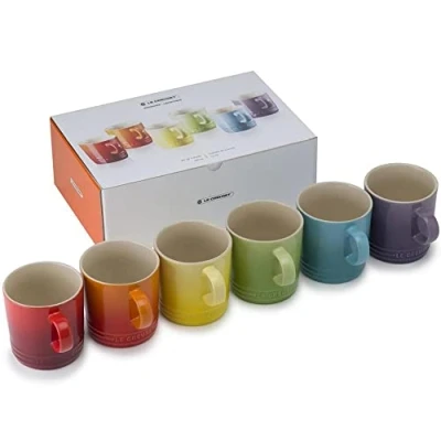 Imagen de Le Creuset Mugs Rainbow 350 ml 6 Pieces