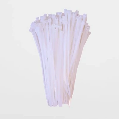 Imagen de Schneider Electric Thorsman bridas para cables (100 unidades, poliamida, 200 x 4,8 mm, color transparente, varios tamaños, bordes redondeados lisos, muy duraderas, autoblocantes gestión