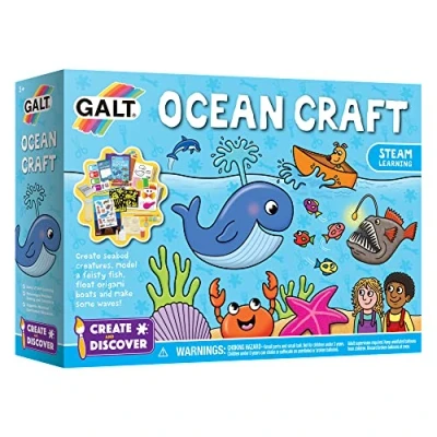 Imagen de Galt Toys, Create and Discover Ocean Craft, Craft Kits for Kids, Ages 5 Years Plus