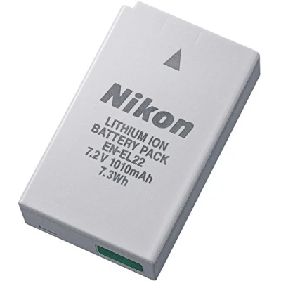 Imagen de Nikon En el22 Batería/pila Recargable (cámara Digital, Iones De Litio, Color Blanco)