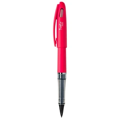 Imagen de Pentel TRJ98S A Rotulador (punta media), color neón, rosa Lote de 12