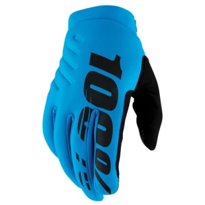 Imagen de 100% Guantes BRISKER Gloves M Guantes, Adultos Unisex, Turquoise (Turquesa)