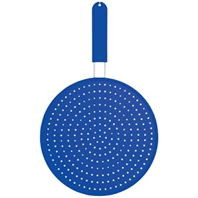 Imagen de Colourworks CWSPLATTERBLU Tapa antisalpicaduras de Silicona, 28 cm, Color Azul