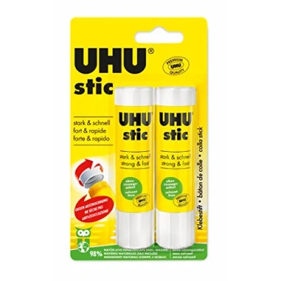 Imagen de UHU Tubos de cola blanca (2 unidades, 21 g)