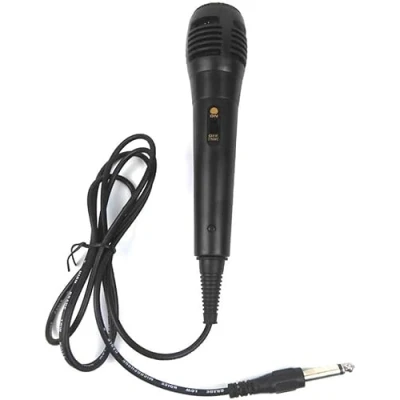 Imagen de Grouptronics GTMIC 191 Micrófono dinámico, unidireccional, de mano con cable 2 metros, ideal para karaoke
