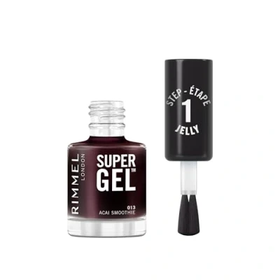 Imagen de RIMMEL SUPER GEL ESMALTE DE UÑAS 13 ACAI SMOOTHIE 12ml