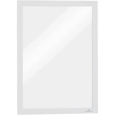 Imagen de Durable 488202 Marco informativo Duraframe (A4, autoadhesivo con cierre magnético) 10 unidades, blanco