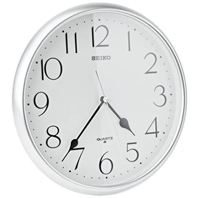 Imagen de Seiko QXA747S Reloj de Pared (plástico), Color Plateado
