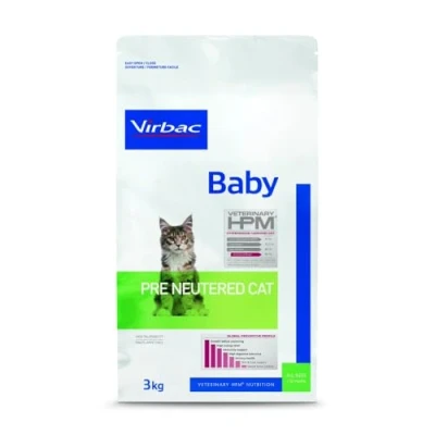 Imagen de Hpm Virbac Feline Baby Pre Neutered 3Kg 3100 g
