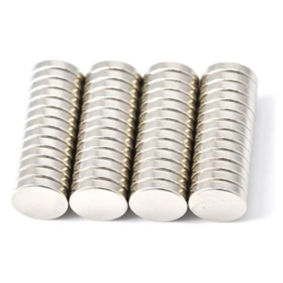 Imagen de Magenesis 52 piezas Imanes de neodimio 10x2 mm extremadamente potentes, fuerza sujeción aprox. 2 kg