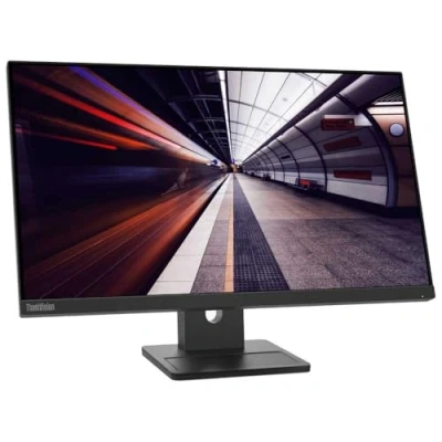 Imagen de Monitor Lenovo ThinkVision E24 30 Profesional, 23.8&quot;, Full HD, 4 ms, 100 Hz, HDMI® 1.4, DP 1.2, VGA, Negro
