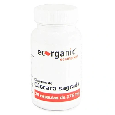Imagen de ECORGANIC Capsulas Cascara Sagrada 375Mg 30U Ecorg