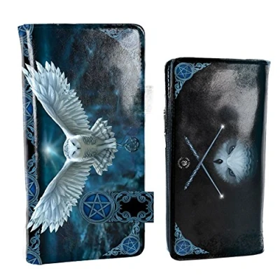Imagen de Nemesis Now Awaken Your Magic Anne Stokes Monedero (19 cm), Color Azul