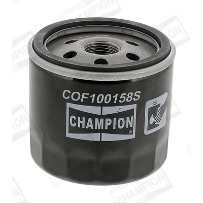 Imagen de CHAMPION COF100158S Filtro de aceite 3/4&quot; 16 UNF enroscable FIAT: Panda I Hatchback, Cinquecento, RENAULT: 12 Berlina, Familiar