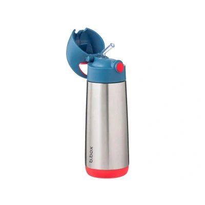 Imagen de b.box Botella de Agua Termo para y Bebidas Acero Inoxidable Doble Capa Aislante Mantiene las Frías Hasta 15h Calientes 8h 500 ml