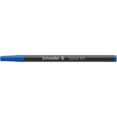 Imagen de Schneider Lote de 3 recambios para roller Topball 850 punta cónica media 05 azul