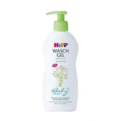 Imagen de HiPP Babysanft Gel de lavado para piel y cabello, 1 unidad (1 x 400 ml)