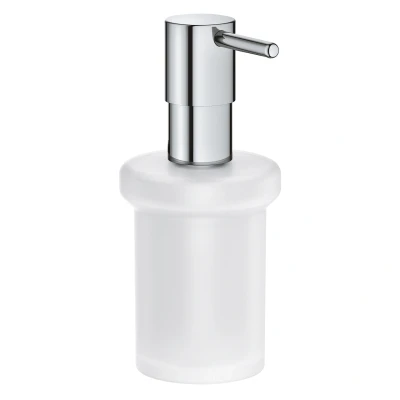 Imagen de Grohe Start QuickFix Dispensador de jabón, gris mate, para pegar (pegamento QuickGlue A1) o atornillar, ref. 41188DC0