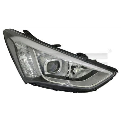 Imagen de TYC 20 14922 16 2 Faros izquierda D3S/H7, LED para circulación por la derecha con electromotor, LED, sin unidad de control HYUNDAI: SANTA FE 3