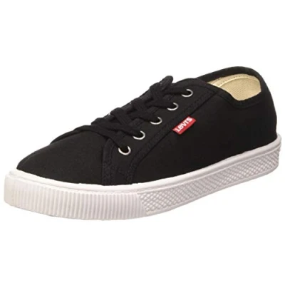 Imagen de Levi&#039;s Malibu Beach S, Zapatillas Mujer, Negro (Regular Black), 37 EU