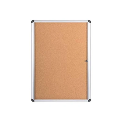 Imagen de Bi Office Enclore Extra Vitrina de Interior Corcho con Puerta Acrílico y Cerradura, 723 x 984mm 9x A4