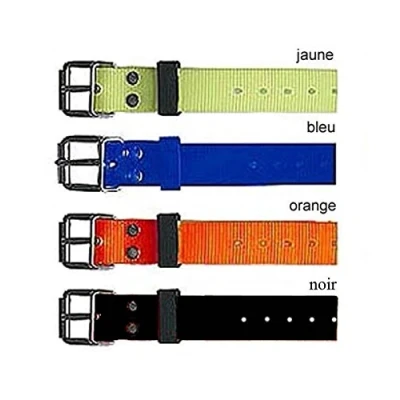 Imagen de NUM&#039;AXES Correa de poliuretano (65 cm largo, 25 mm ancho), color naranja