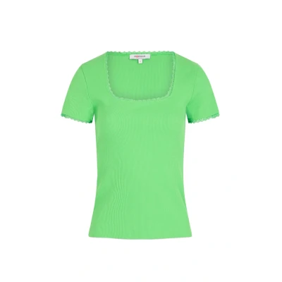 Imagen de Morgan Shortsleeved Camiseta básica, Mujer, Talla: XS, Vert