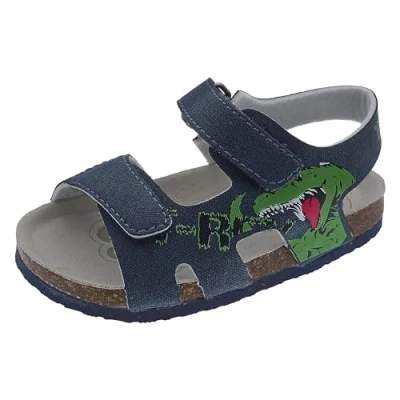 Imagen de Chicco Sandales à Double Velcro, Cómodo, ligero, flexible y transpirable, Niños, Azul 3, 20 EU