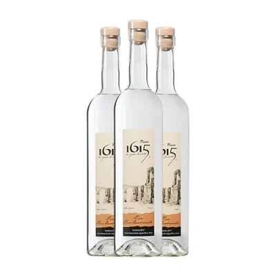 Imagen de Pisco 1615 Puro Quebranta 70 cl (Caja de 3 Botellas cl)