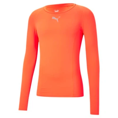 Imagen de PUMA Liga Baselayer tee LS, Camisetas Hombre, Neon Sun,