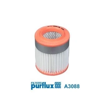 Imagen de PURFLUX A3088 Filtro de aire 150mm 186mm Cartucho filtrante AUDI: A8 D3