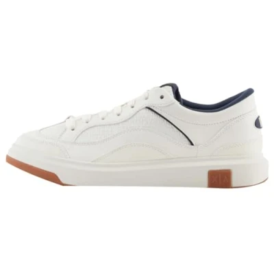 Imagen de Armani Exchange Logotipo Venice, Debossed, Chunky, Zapatillas Hombre, Off White Navy, 44 EU