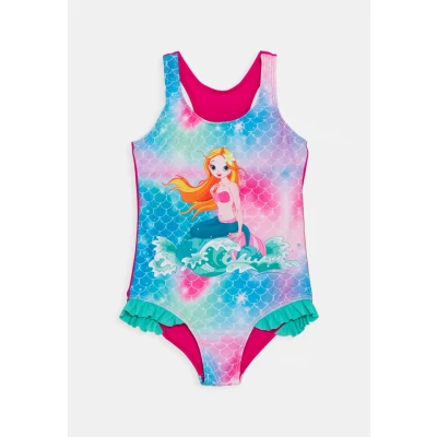 Imagen de Playshoes Uvschutz Meerjungfrau Bañador para niños, Talla: 110/116, Pink