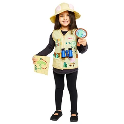 Imagen de amscan Disfraces Niños Peppa Wutz explorador, safari, selva, profesor, carnaval