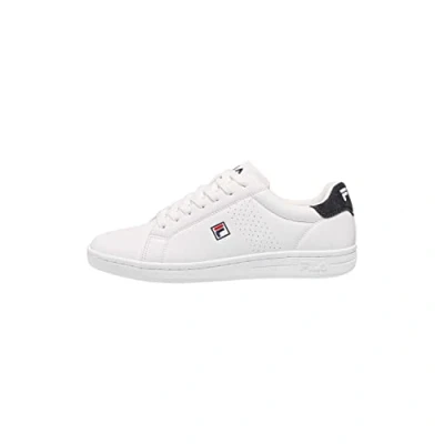 Imagen de Fila Crosscourt Zapatillas, Talla: 44, White/blue Piel/piel de imitación