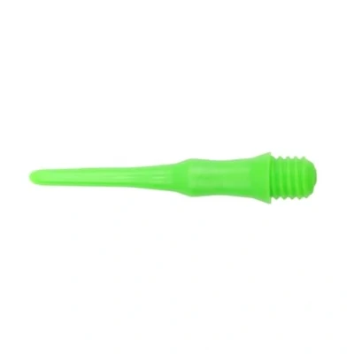 Imagen de HJIAMA Dardos Punta de Plastico 200 Piezas, 27 mm Diana Electronica 2BA, Reemplazo Cabeza Dardo Verde, para Principiantes Aficionados