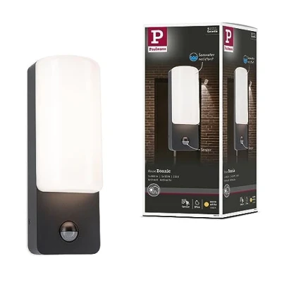 Imagen de Aplique de exterior Paulmann LED Bonnie, aluminio, antracita, sensor