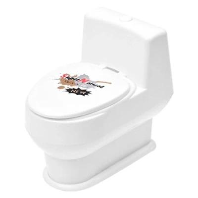 Imagen de BLASHRD Mini Interesante Divertido Juguete de Inodoro para ninos