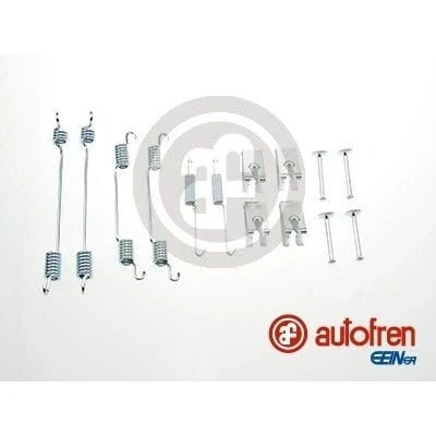 Imagen de AUTOFREN SEINSA D3941A Juego de accesorios, zapatas freno Eje trasero TOYOTA: Corolla VIII Compact, Liftback