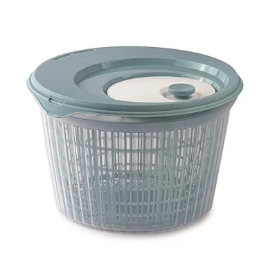 Imagen de Snips Azul, 4 LT Centrífugadora de Lechuga Ulaop Escurridor Ensalada litros Color Fabricado en Italia 25 x 16 cm Bpa Free