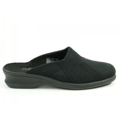 Imagen de Rohde Farun, Pantuflas con Espalda Abierta Mujer, Negro 90, 39 EU