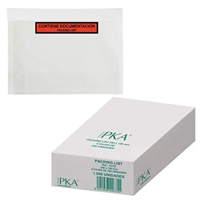 Imagen de Dohe Packing List 240x180 mm (1000 uds.), Sobres Portadocumentos Autoadhesivos, Material de Oficina